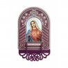 Непорочное Сердце Марии Набор для создания иконы с вышитой рамкой-киотом Нова Слобода ВК1025