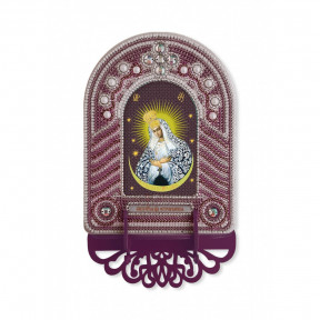 Богородица Остробрамская Набор для создания иконы с вышитой рамкой-киотом Нова Слобода ВК1027