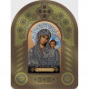 Образ Пресвятой Богородицы Казанская Перфорированная основа для вышивки бисером Нова Слобода ВКВ1002