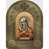 Образ Пресвятой Богородицы Умиление Перфорированная основа для вышивки бисером Нова Слобода ВКВ1006