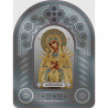 Образ Пресвятой Богородицы Семистрельная Перфорированная основа для вышивки бисером Нова Слобода ВКВ2007