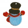 Снеговик в цилиндре Набор для креативного рукоделия Нова Слобода РВ2201