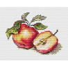 Сочные яблочки Набор для вышивки крестом МП Студия М-596 фото