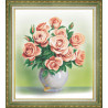 Кремовые розы Набор для вышивания бисером Чарівна Мить Б-761
