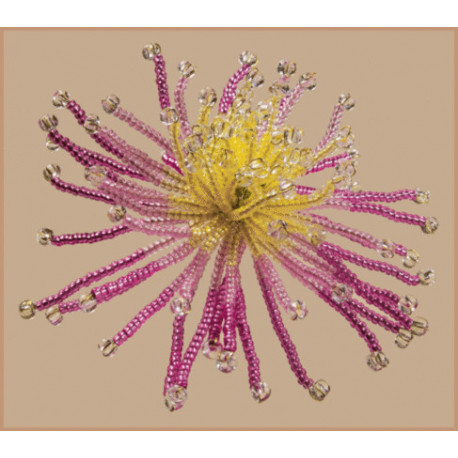 Сонячна квітка Набір для бісероплетіння Чарівна Міть БП-136 фото