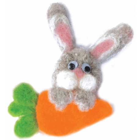 Любитель моркви Набір для валяння іграшок Чарівна Міть В-02 фото