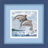 Набір для вишивання Dimensions 17046 Dance of the Dolphins фото