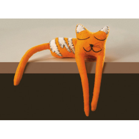 Рудий кіт Набір іграшка з фетру Чарівна Міть В-174 фото