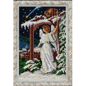 Набор для вышивания бисером КиТ 80915 Рождественский ангел