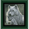 Набор для вышивания Kustom Krafts GAW-001 Волк фото