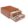 8112 Шкатулка Madeira Metallic 40 маленькая (42xMetallic 200м, 2xBobbinfil 500м, 1 x полиграфическая карта цветов Metallic )