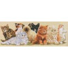 Набор для вышивания Janlynn 106-0046 Kittens in a Row фото