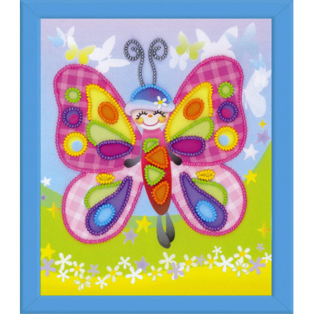 Набор для вышивки крестом Риолис РТ-0061 Сказочная бабочка фото