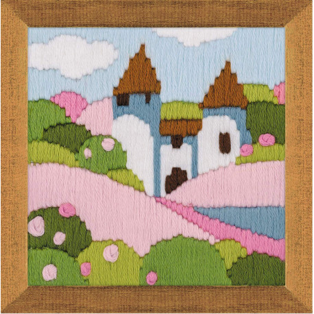 Набор для вышивания Риолис 1572 Розовый сад фото