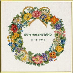 Jubilee wreath Набор для вышивания Eva Rosenstand 12-678