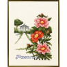 Pavilion and flowers Набір для вишивання Eva Rosenstand 12-301
