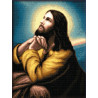 Набір для вишивання Kustom Krafts 40027 Prayer of Christ фото