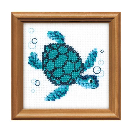 Набор для вышивания бисером Риолис 1290 Морская черепаха фото