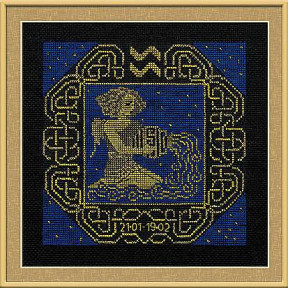 Набор для вышивания Риолис 1211 Знак зодиака Водолей