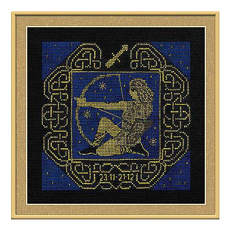 Набор для вышивания Риолис 1209 Знак зодиака Стрелец фото