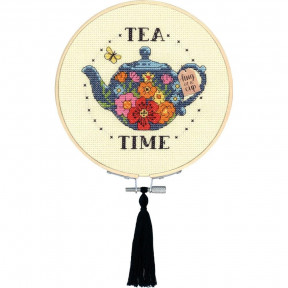 Tea Time Набор для вышивания крестом Dimensions 72-76291