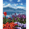 Цветочный рай Картина по номерам Идейка холст на подрамнике 40x50см КНО2278