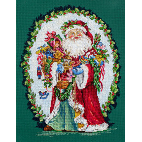 Веселый Святой Ник LETISTITCH Набор для вышивания крестом L8005