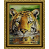 Набор для вышивания Kustom Krafts JW-030K Водяной тигр 2 фото