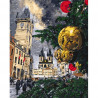 Рождественские каникулы Картина по номерам Идейка холст на подрамнике 40x50см КНО3562