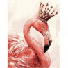 Королевский фламинго BrushMe холст на подрамнике 40x50см GX4352