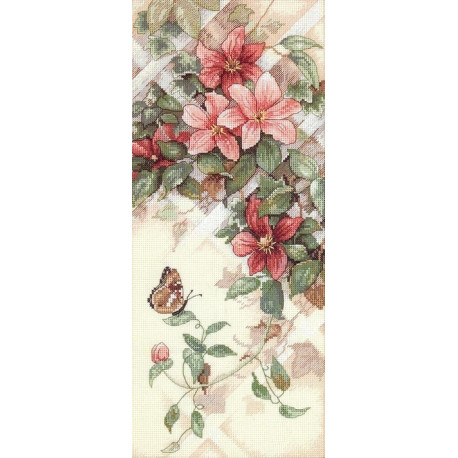 Набор для вышивания крестом Classic Design Цветы и Бабочки 4325