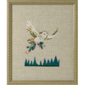 Winter Owl / Зимняя сова Nora Corbett Схема для вышивания крестом NC275