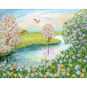 Цветущая весна Рисунок на ткани Марічка РКП-649 фото