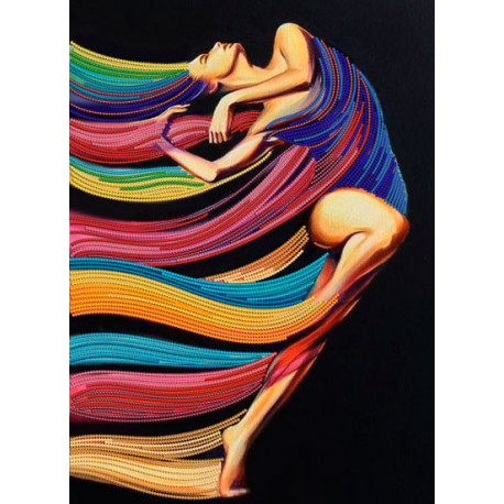 Экспрессия танца Рисунок на ткани Марічка РКК-048 фото