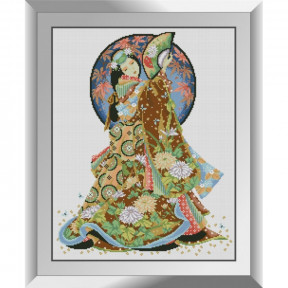 Набор алмазной живописи Dream Art Гейша с веером 31565D