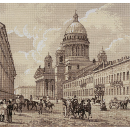 Старый Петербург. Исаакиевский собор Набор для вышивки крестом