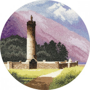 Bonnie Prince Charlies Monument Набор для вышивания крестом Heritage Crafts H951