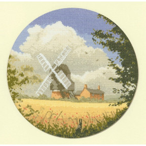 Corn Mill Набор для вышивания крестом Heritage Crafts H339