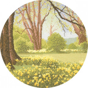 Daffodil Wood Набір для вишивання хрестиком Heritage Crafts H241