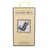 Набор для вышивания бисером объемной новогодней игрушки Golden Key N-041