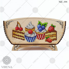Набор для изготовления деревянной корзины для вкусностей VIRENA КДС_006