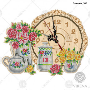 Набор для изготовления деревянных часов VIRENA ЧАСЫ_102