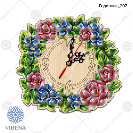 Набор для изготовления деревянных часов VIRENA ЧАСЫ_207 фото