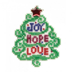 Радость, надежда, любовь Набор для вышивания крестом Mill Hill MH182133