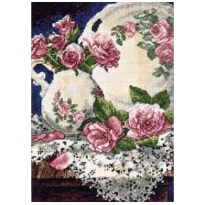 Набор для вышивания крестом Dimensions 06929 Lace and Roses