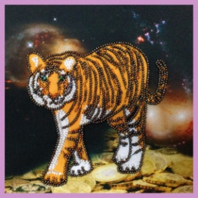 Набор для вышивания бисером Символ года Тигр Картины Бисером P-436