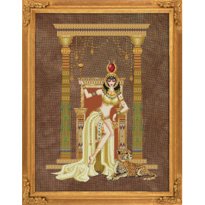 Cleopatra, Queen of the Nile Схема для вишивання хрестиком BELLA FILIPINA BF026
