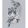 Белый тигр Набор для вышивки крестом Овен 1438