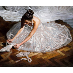 Балерина Схема для вышивки бисером Картины бисером S-187
