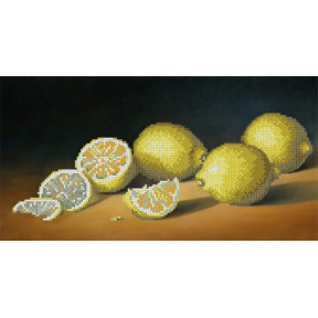 Лимоны Схема для вышивки бисером Картины бисером S-189